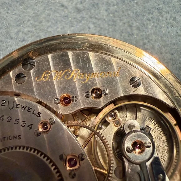 Antique Elgin Pocket Watch - Picture 8 of 16